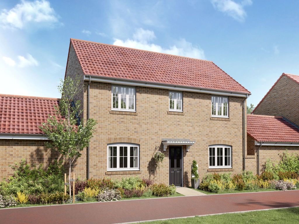 New home, 4 bed detached house for sale in "The Hawker" at Kingfisher