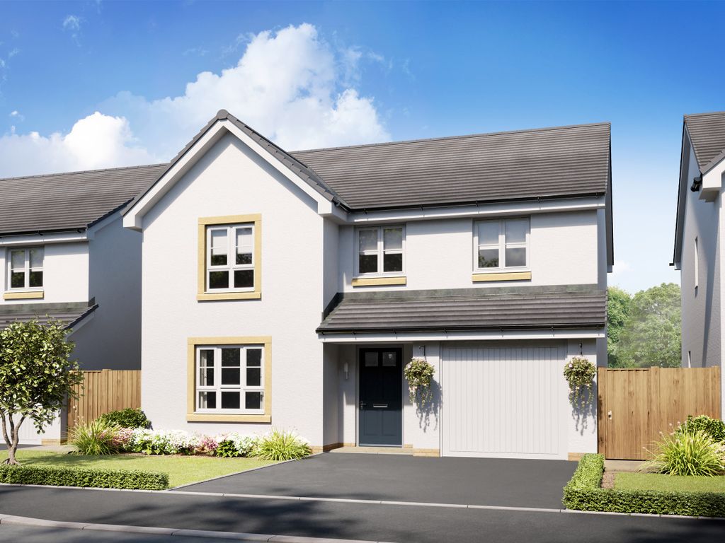 New home, 4 bed detached house for sale in "Crombie" at Brogan Crescent, Edinburgh EH12, £