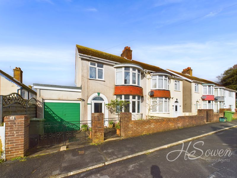 3 bed semidetached house for sale in Cedar Court Road, Torquay TQ1, £