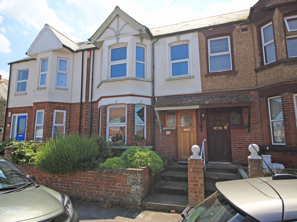 3 bed terraced house for sale in Birds Avenue, Margate CT9, £370,000