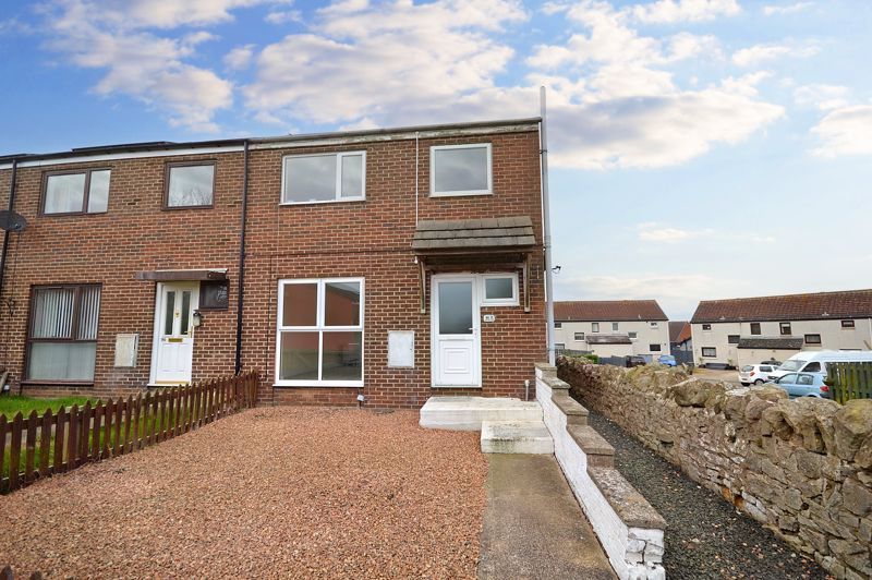 3 bed terraced house for sale in Stone Close, Seahouses NE68, £180,000