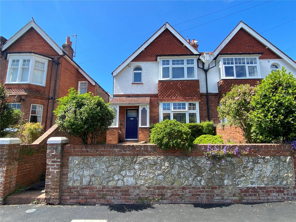 3 bed semidetached house for sale in Milton Road, Eastbourne, East