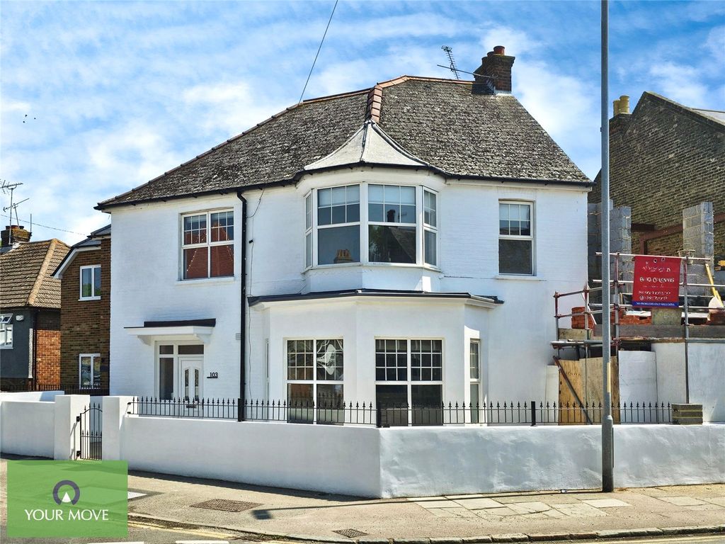 4 bed end terrace house for sale in Grange Road, Ramsgate, Kent CT11, £