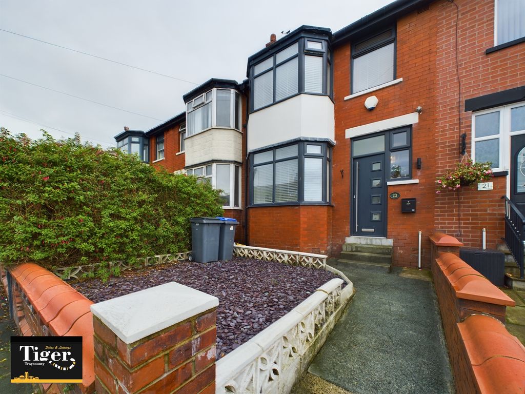 3 bed terraced house for sale in Worcester Road, Blackpool, Lancashire