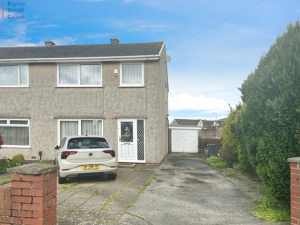 3 bed semidetached house for sale in Brookway Close, Baglan, Port