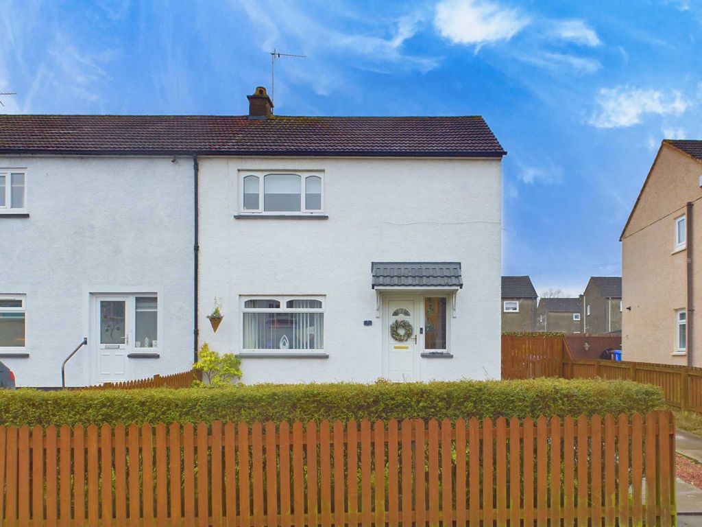 2 bed end terrace house for sale in Jedburgh Street, Coltness ML2, £