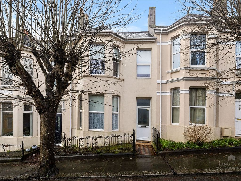 4 bed terraced house for sale in Seymour Avenue, St Judes, Plymouth