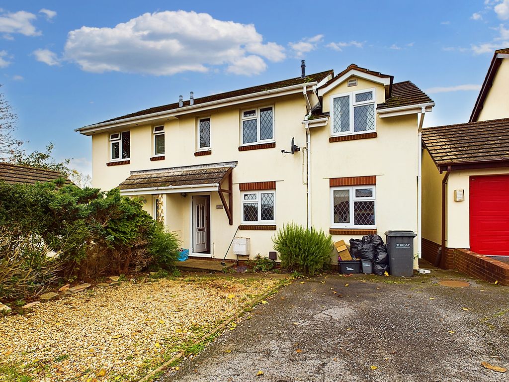 3 bed semidetached house for sale in Freshwater Drive, Paignton TQ4, £
