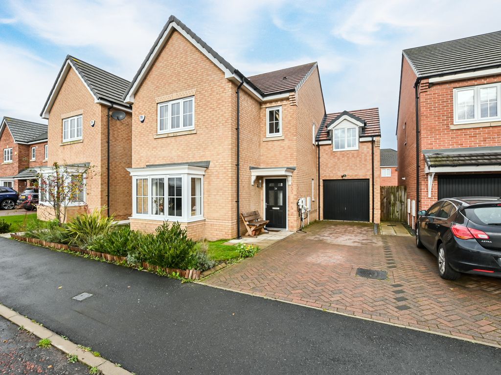 5 bed detached house for sale in St. Nicholas Drive, Bedlington NE22