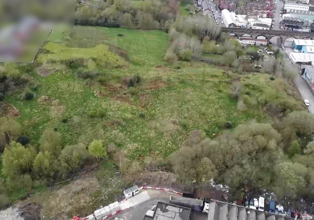 Land for sale in Grove, Radcliffe, Manchester M26, £1,000,000