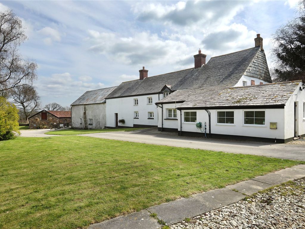 8 bed detached house for sale in North Tamerton, Holsworthy, Cornwall
