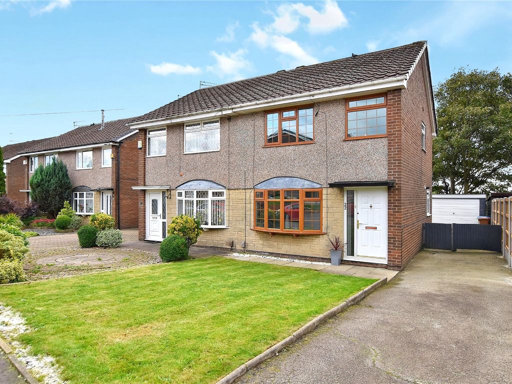 3 bed semidetached house for sale in Brookdale, Healey, Rochdale