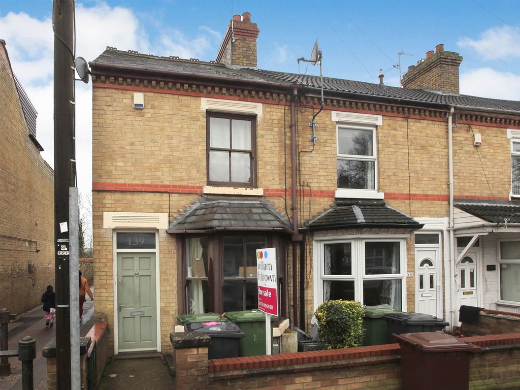 3 bed end terrace house for sale in Belsize Avenue, Peterborough PE2
