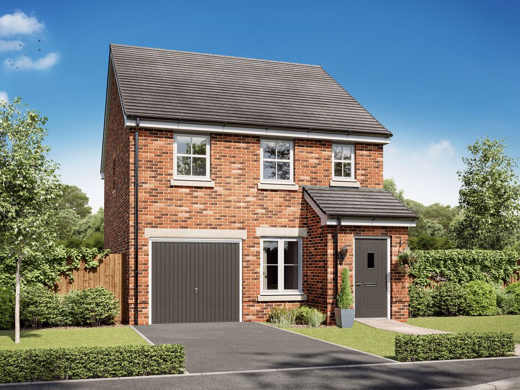 New home, 3 bed detached house for sale in "The Glenmore" at Sapphire