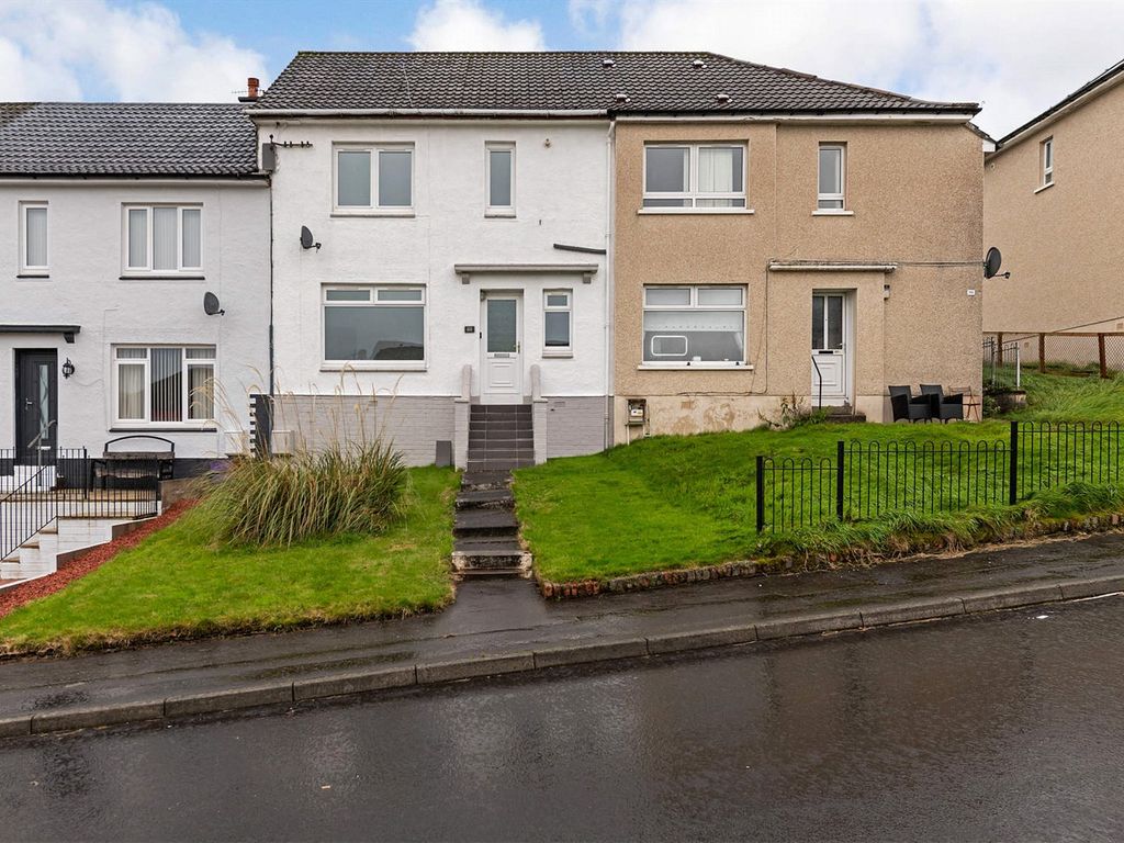 3 bed terraced house for sale in Park Crescent, Dalmellington, Ayr