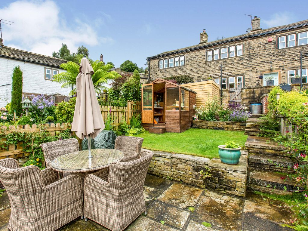 2 bed terraced house for sale in Church Hill, Luddenden, Halifax HX2