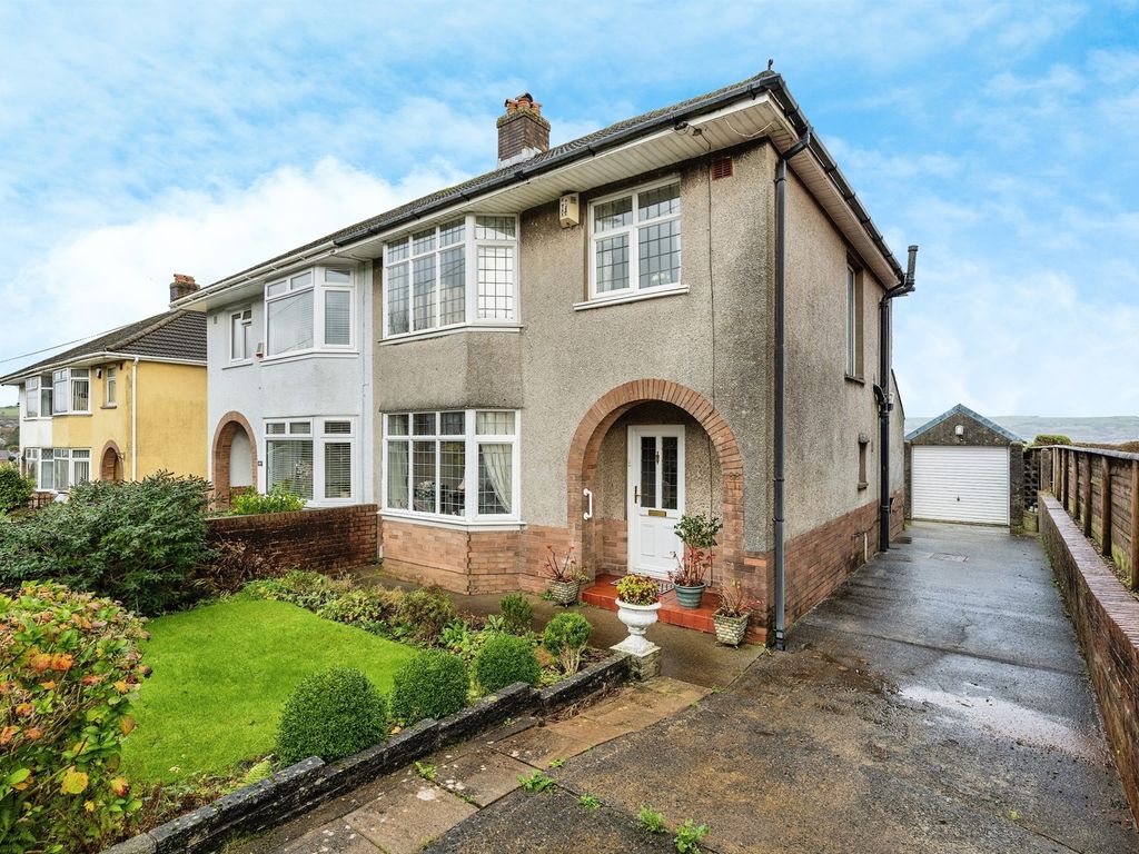 3 bed semidetached house for sale in Vicarage Road, Morriston, Swansea