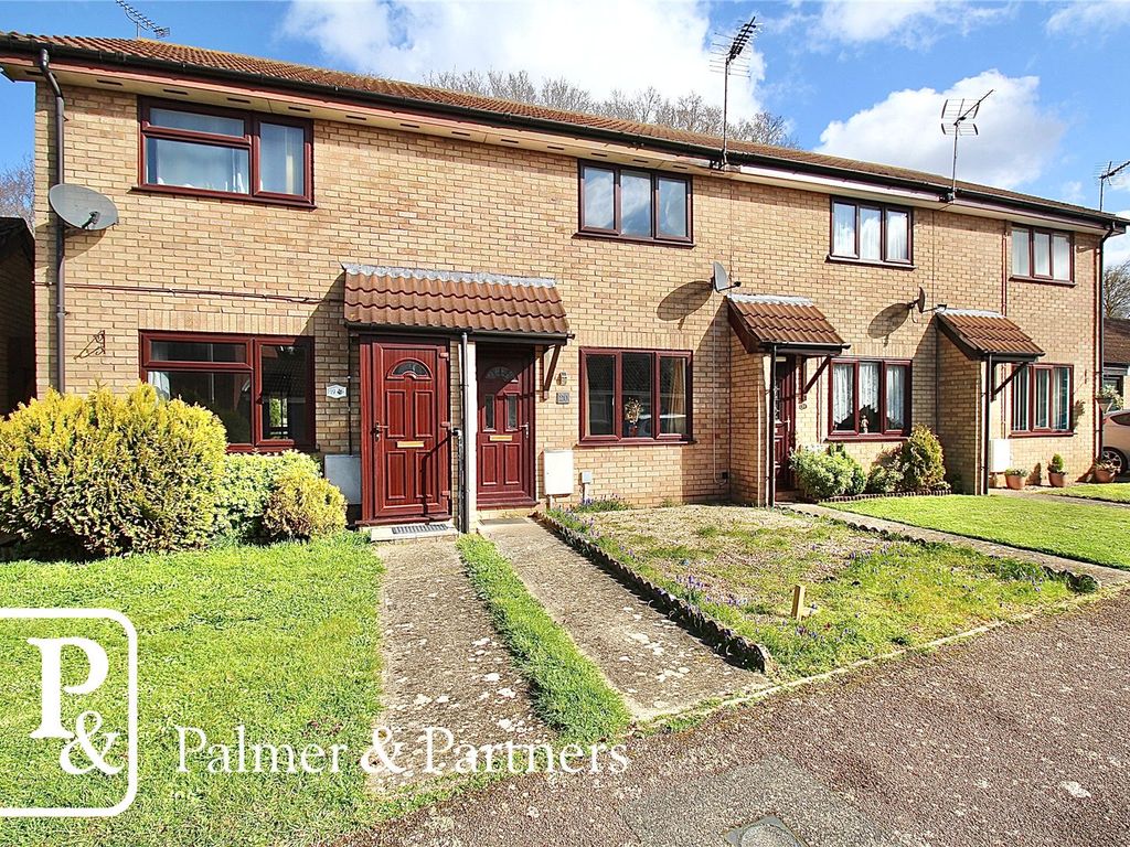 2 bed terraced house for sale in Semer Close, Stowmarket, Suffolk IP14, £210,000 Zoopla
