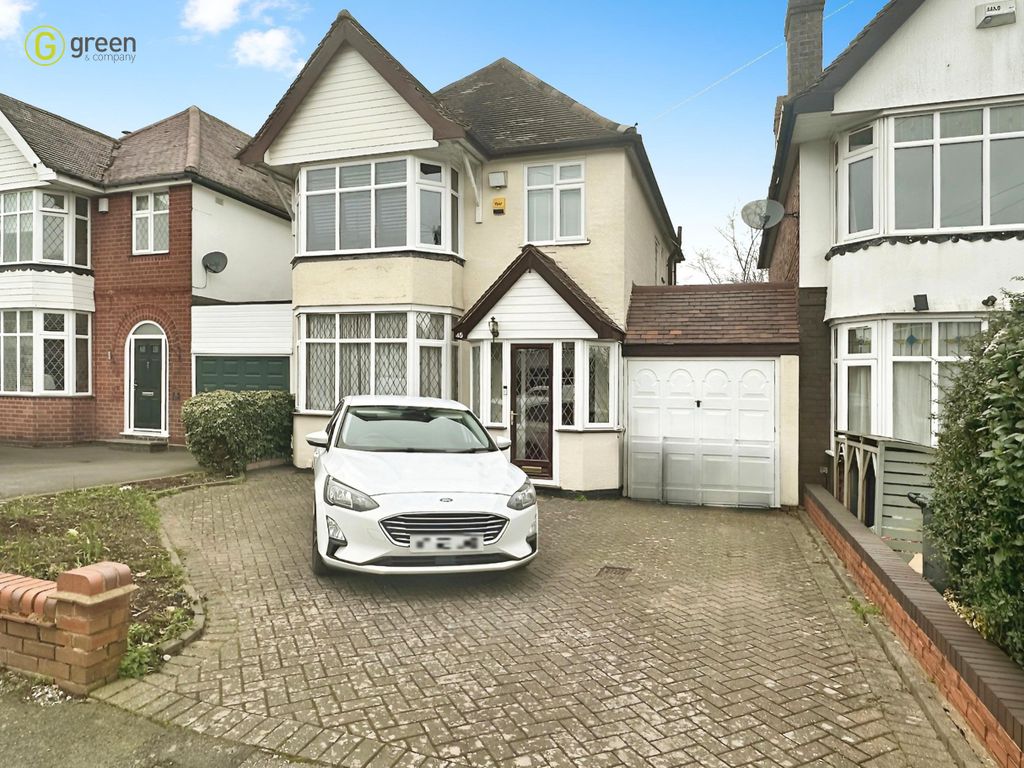 3 bed link detached house for sale in New Church Road, Sutton Coldfield