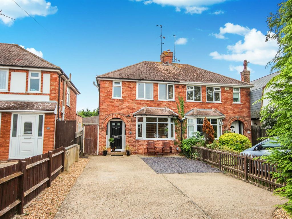 3 bed semi-detached house for sale in Hall Avenue, Rushden NN10 - Zoopla