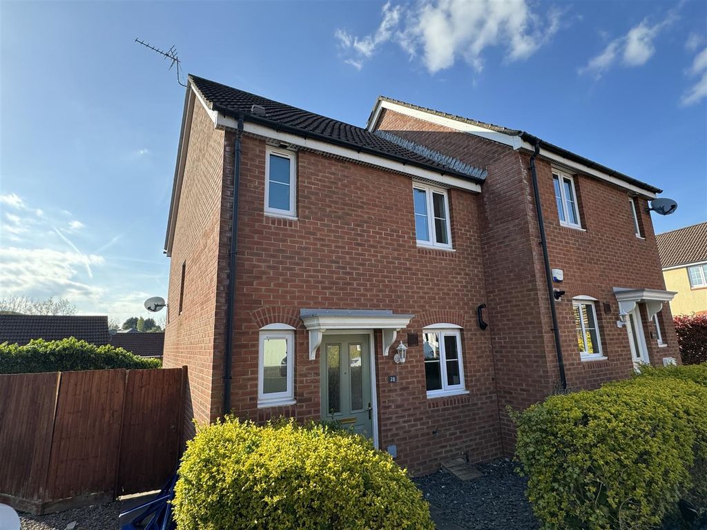 2 bed semidetached house for sale in James Stephens Way, Chepstow NP16