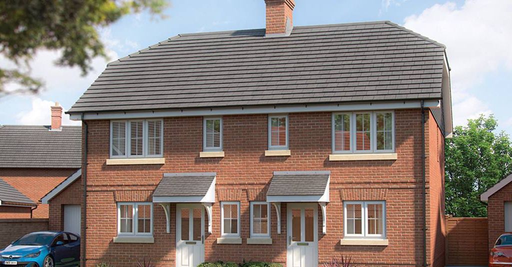 New home, 3 bed semidetached house for sale in "Southwold" at Coldharbour Road, Northfleet