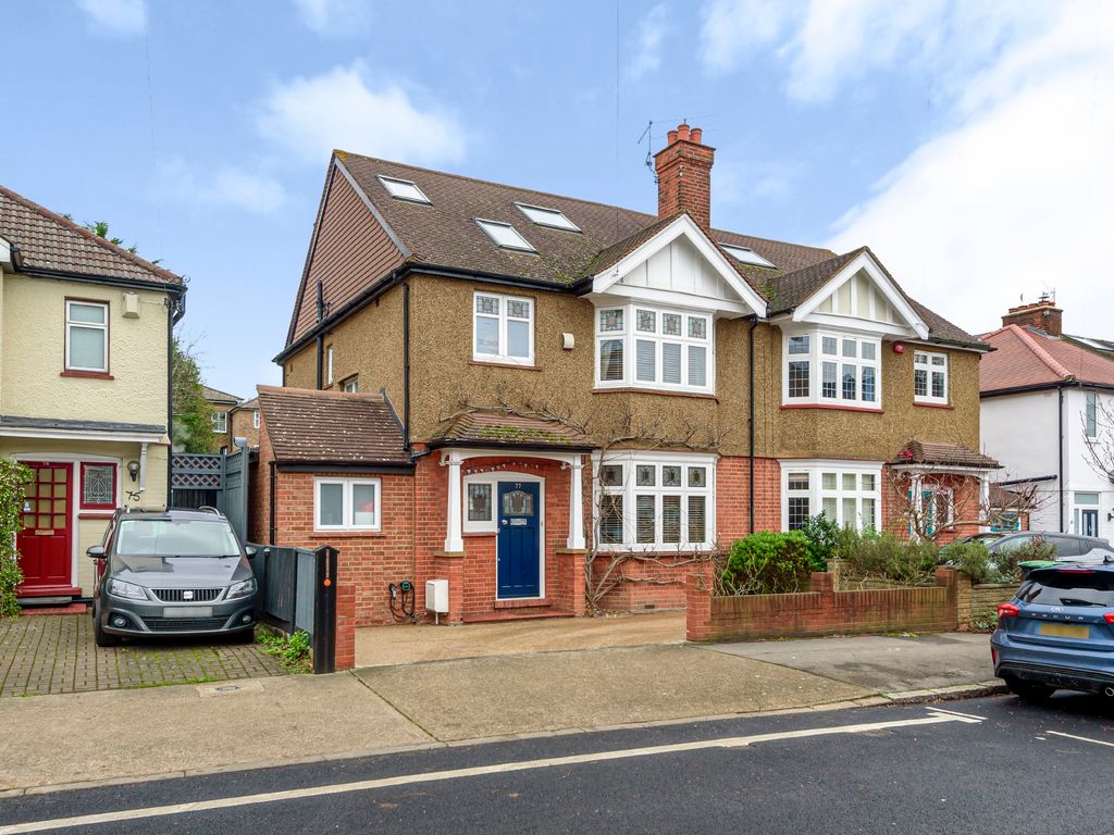 4 bed semidetached house for sale in King Charles Road, Surbiton KT5
