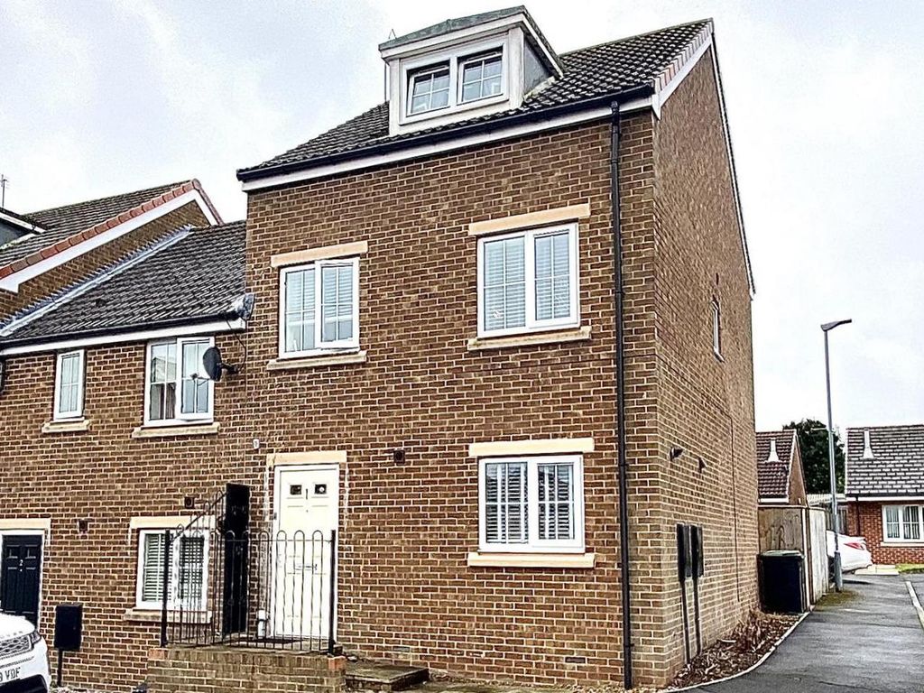 3 bed end terrace house for sale in Church Square, Brandon, Durham DH7