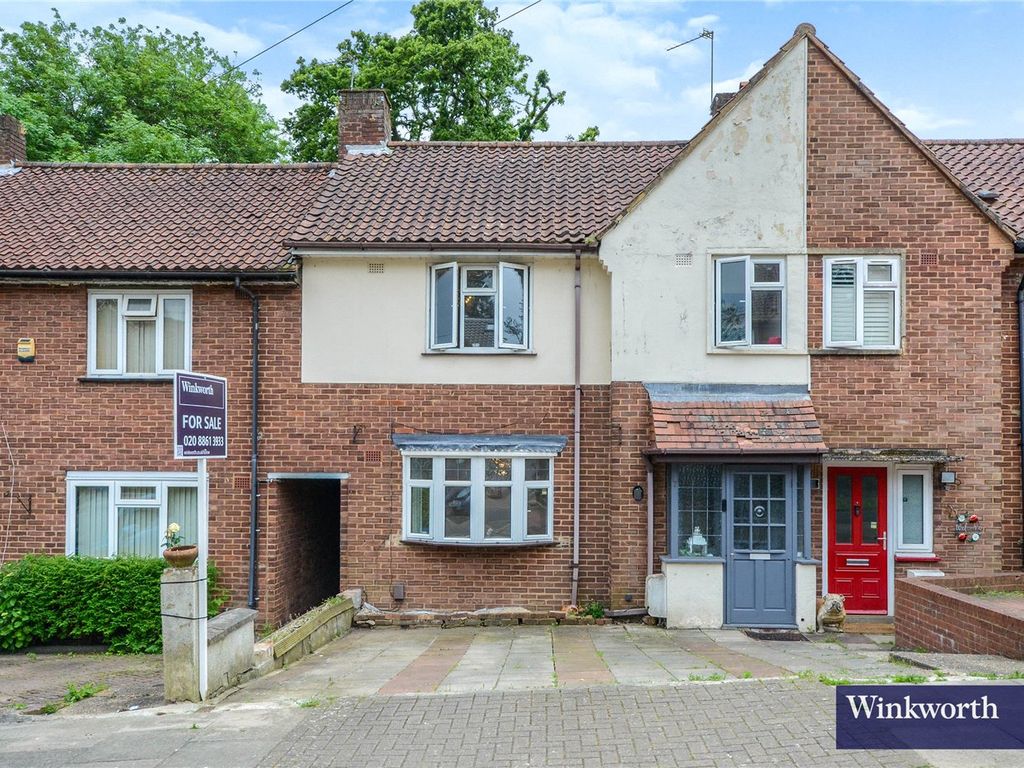 3 bed terraced house for sale in Eaton Close, Stanmore, Middlesex HA7