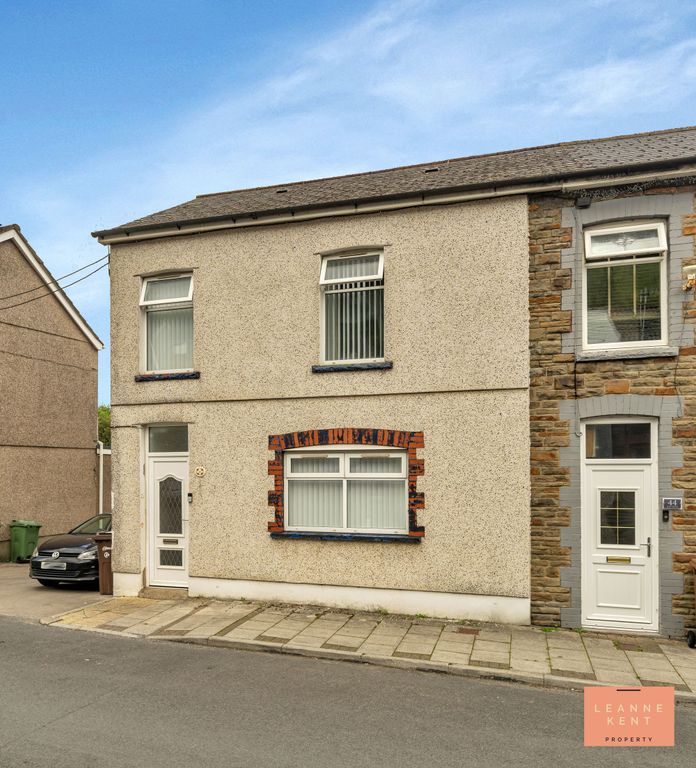 3 bed end terrace house for sale in Ilan Road, Abertridwr CF83, £
