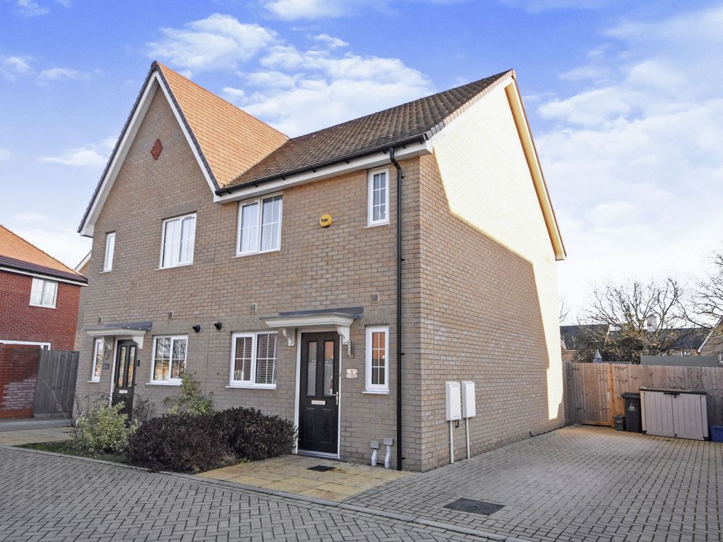 2 bed semidetached house for sale in Lewis Way, Heybridge, Maldon