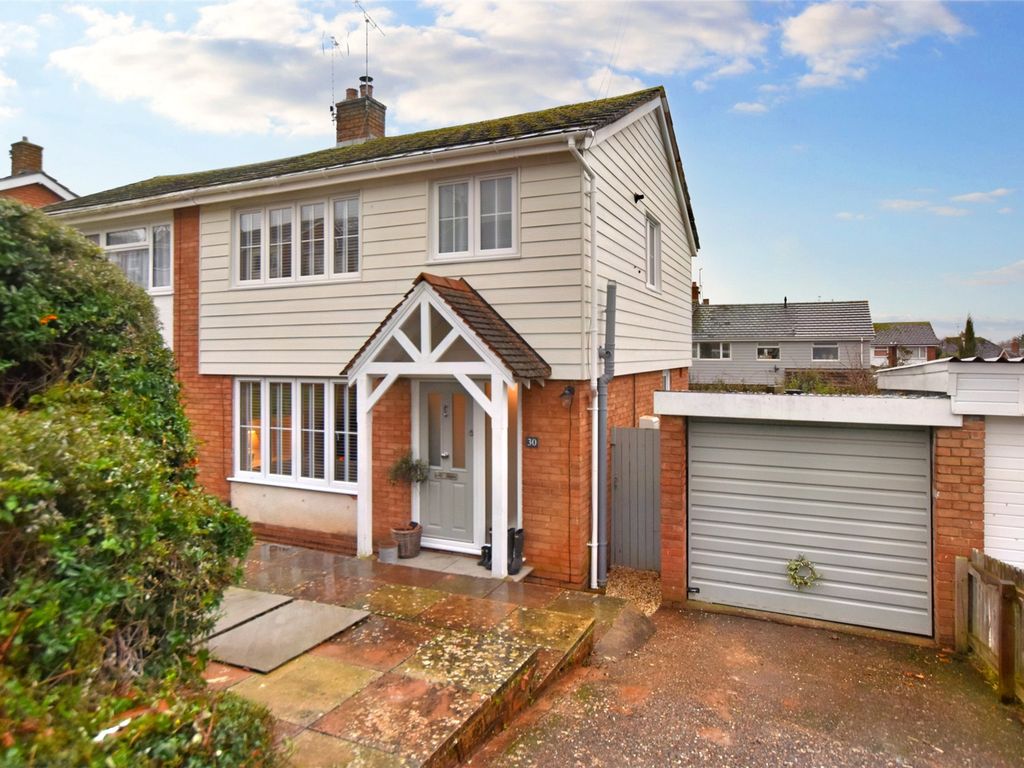 3 bed semidetached house for sale in Holland Road, Exmouth, Devon EX8