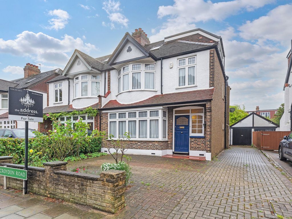 4 bed semidetached house for sale in Croydon Road, Beckenham BR3, £
