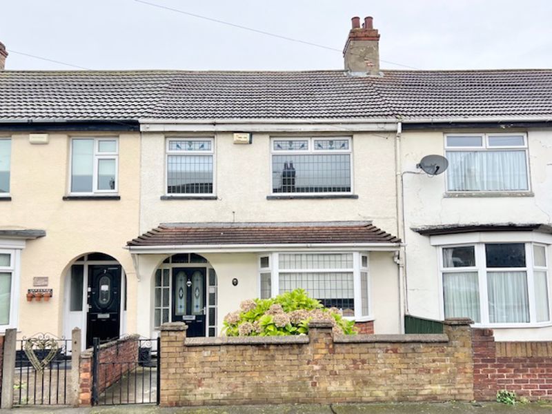 3 bed terraced house for sale in Chapman Road, Cleethorpes DN35, £