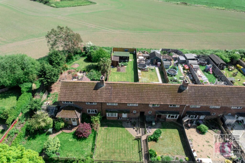 3 bed terraced house for sale in The Green, Burmarsh, Romney Marsh