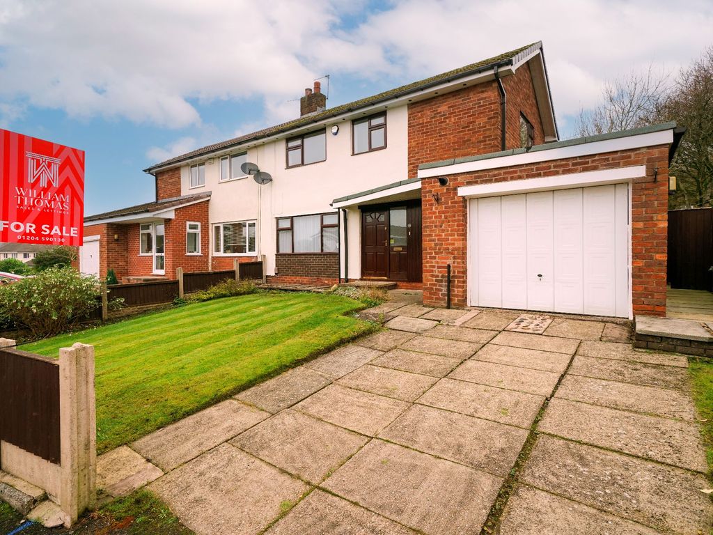 3 bed semidetached house for sale in Old Quarry Lane, Egerton, Bolton