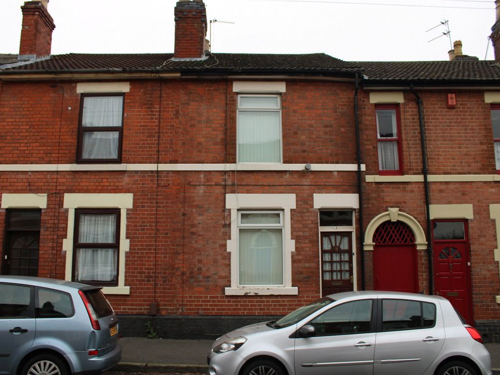 2 bed terraced house for sale in Harcourt Street, Derby, Derbyshire DE1