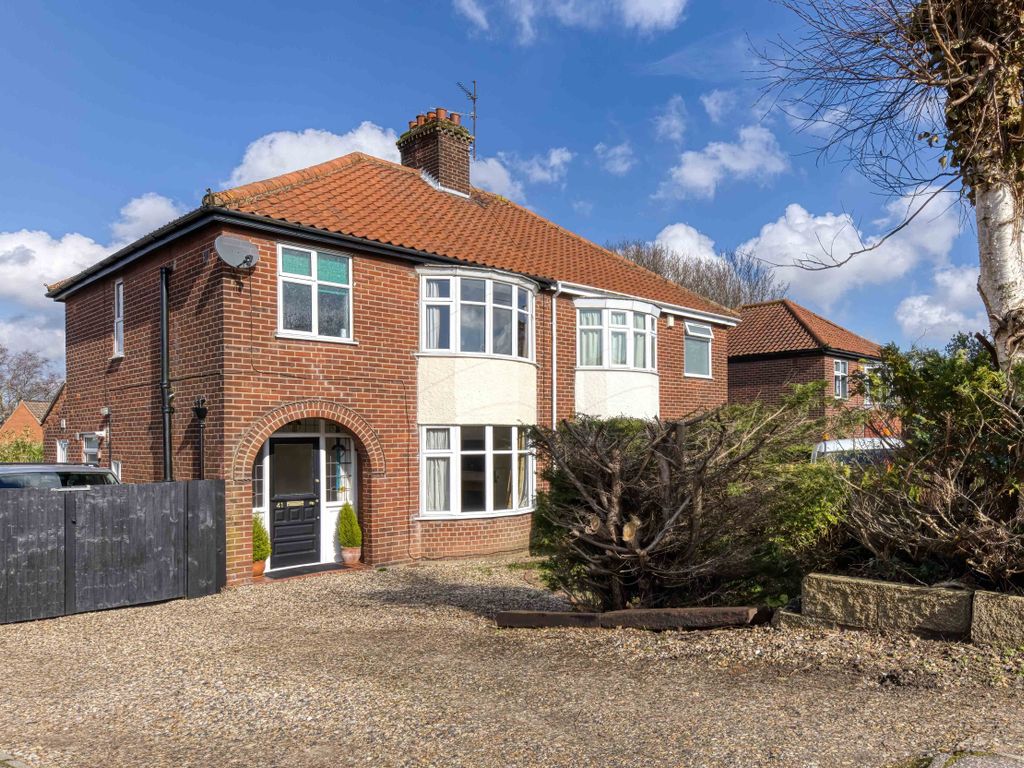 3 bed semidetached house for sale in Plumstead Road East, Norwich NR7, £325,000 Zoopla