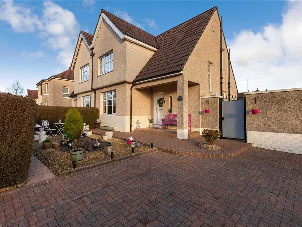3 bed semidetached house for sale in Braidcraft Road, Pollock, Glasgow