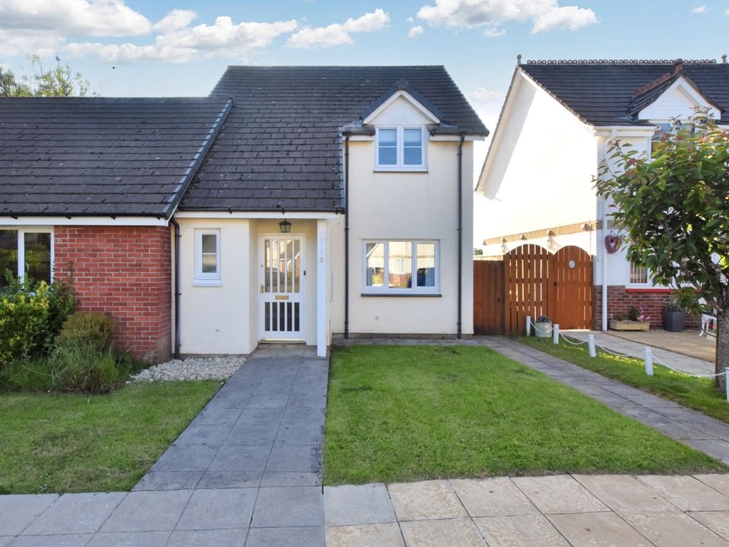 2 bed semidetached house for sale in Barn Park Gardens, Halwill