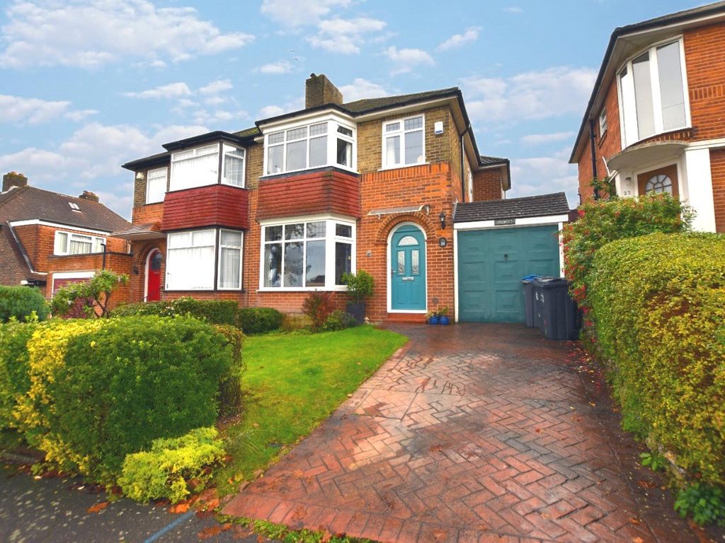 3 bed semidetached house for sale in Eskdale Gardens, Purley CR8, £
