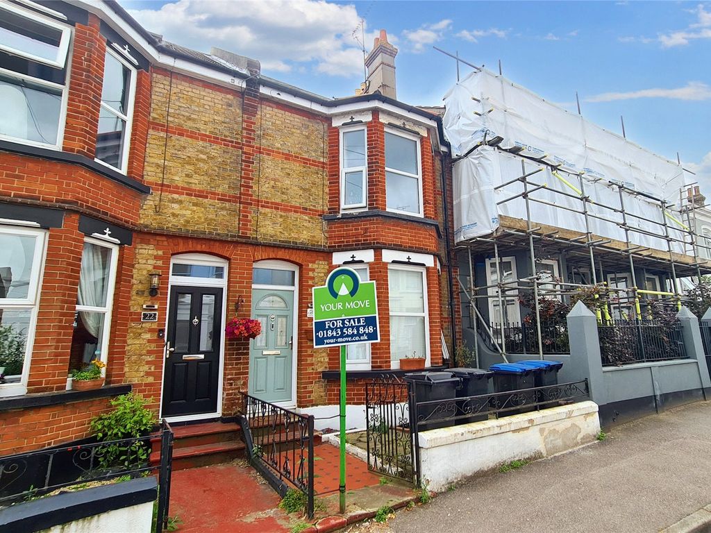4 bed terraced house for sale in Southwood Road, Ramsgate, Kent CT11, £