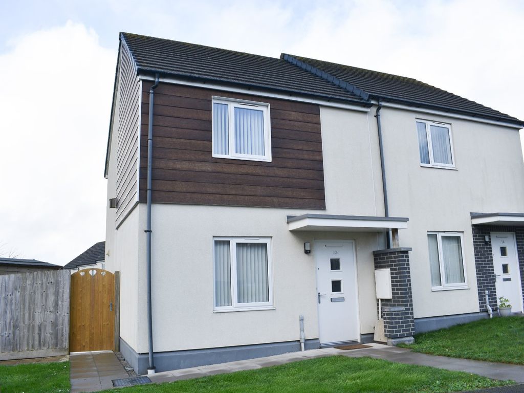 2 bed semidetached house for sale in Gwel Trenoweth, North Country