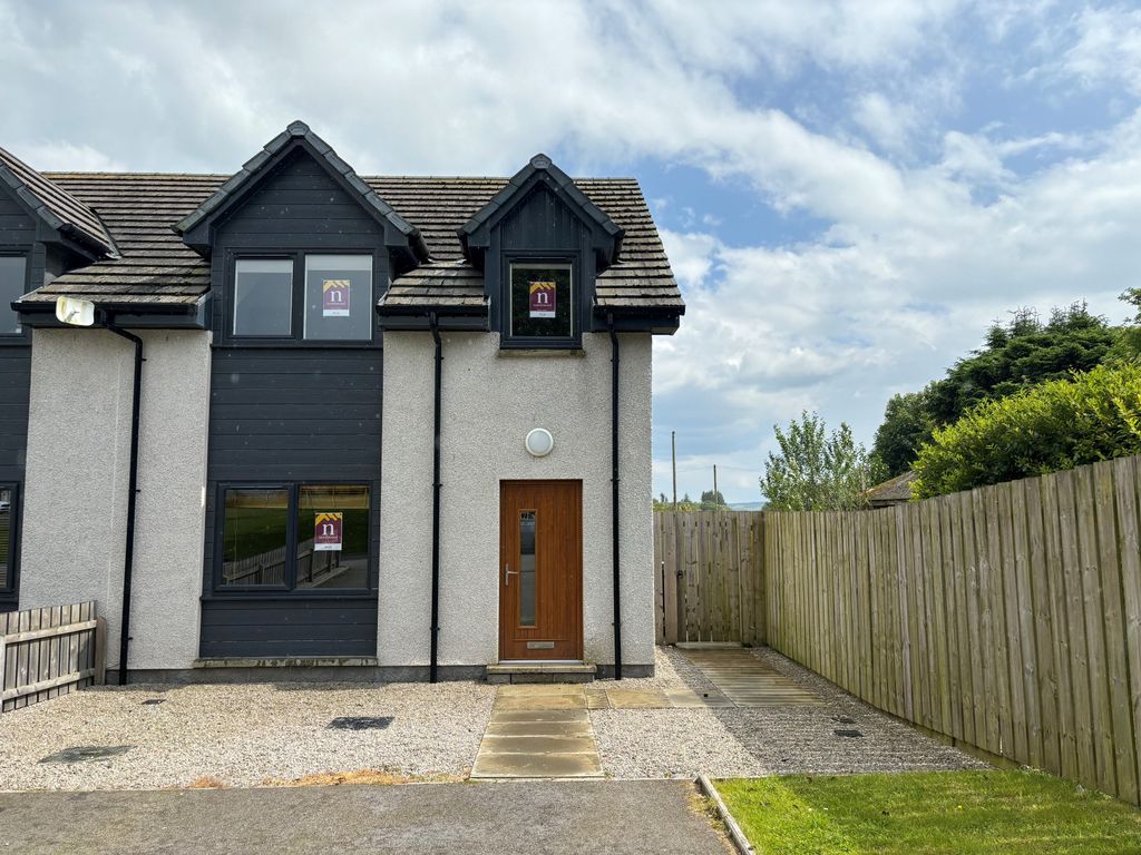 3 bed semidetached house to rent in Jaffray Lane, Kinmuck, Oldmeldrum