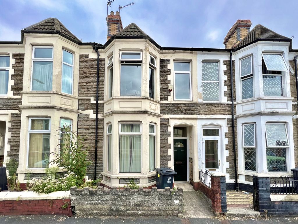 4 bed terraced house for sale in Tewkesbury Street, Cathays, Cardiff