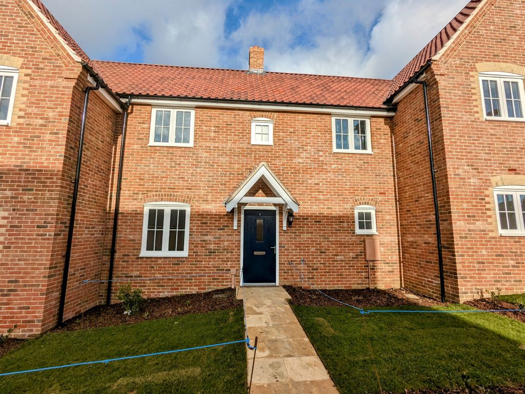 New home, 2 bed terraced house for sale in Hawthorn Road, Badwell Ash, Bury St. Edmunds IP31
