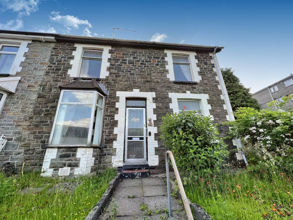 2 bed semidetached house for sale in St Davids Place, Mountain Ash
