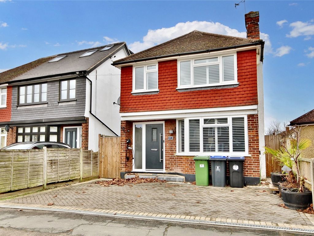 4 bed detached house for sale in Rydens Way, Woking, Surrey GU22, £