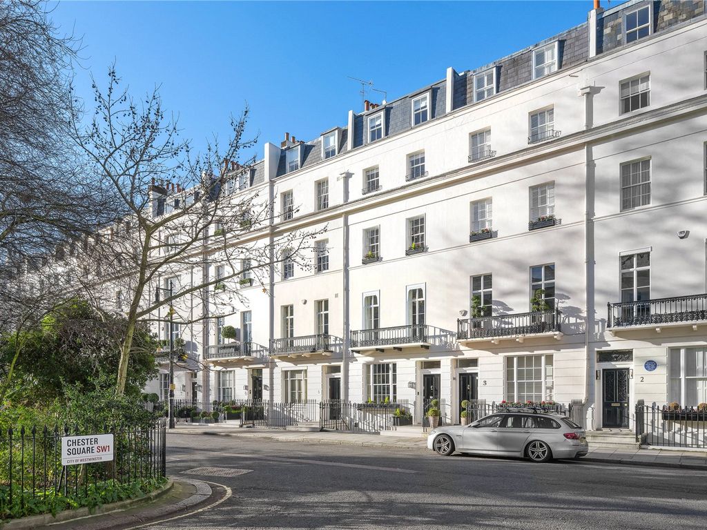 6 bed terraced house for sale in Chester Square, London SW1W, £