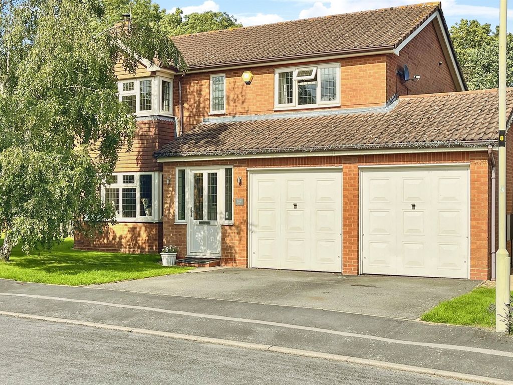 4 bed detached house for sale in The Burrows, Narborough, Leicester